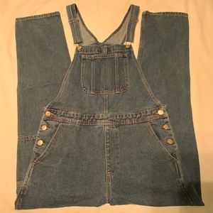 Classic Blue Denim Jean Bib Overalls (M)